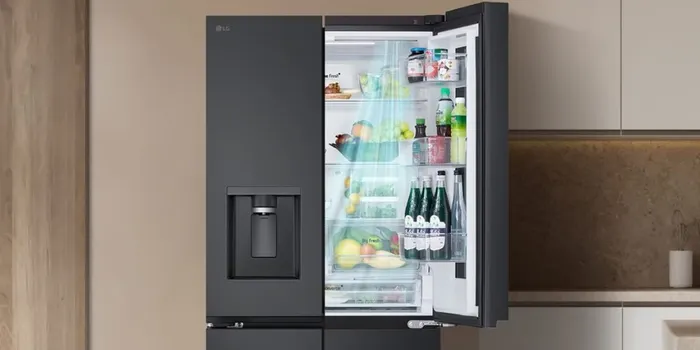 Công nghệ làm lạnh từ cửa DoorCooling+ trên tủ lạnh LG LFD58BLMAI