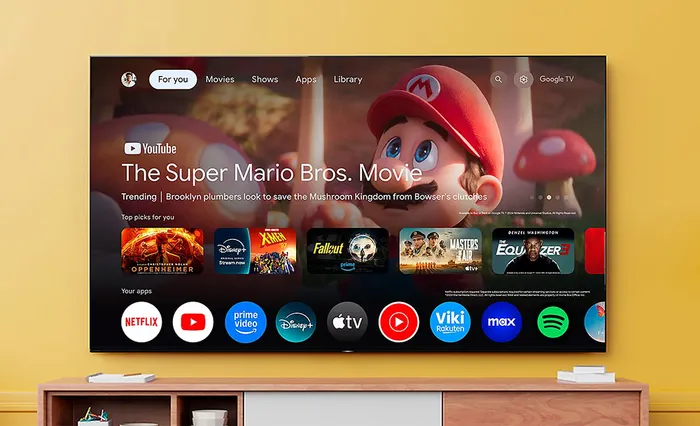Hệ điều hành Google TV Sony Google TV 4K LED NỀN BRAVIA 2 II K-43S25VM2