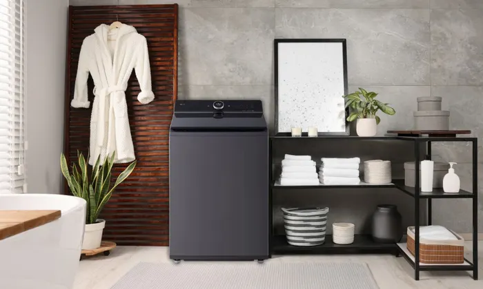 Máy Giặt LG Inverter 25 Kg TX2725AT9G có thiết kế dạng lồng đứng