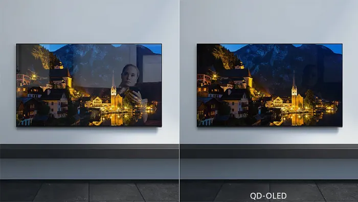 Tấm nền QD-OLED tivi Sony OLED BRAVIA 8 II K-55XR80M2