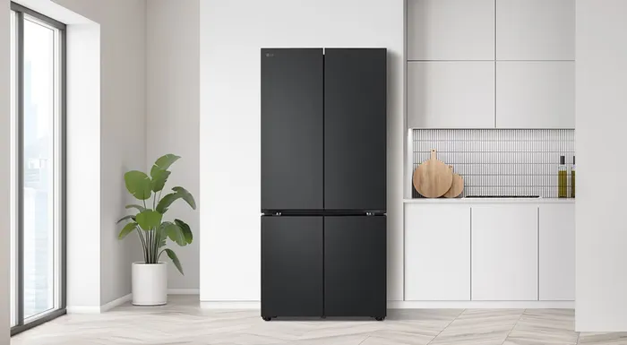 Thiết kế sang trọng của Tủ Lạnh LG Inverter 575 Lít LFB58BLMA