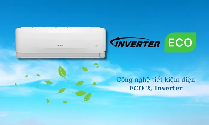 Máy lạnh AUFIT AFW18FHA4DI-5VN sở hữu công nghệ Inverter và ECO 2
