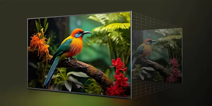 Trải nghiệm 4K Super Upscaling Tivi LG QNED AI 4K 75 Inch 75QNED82ASA