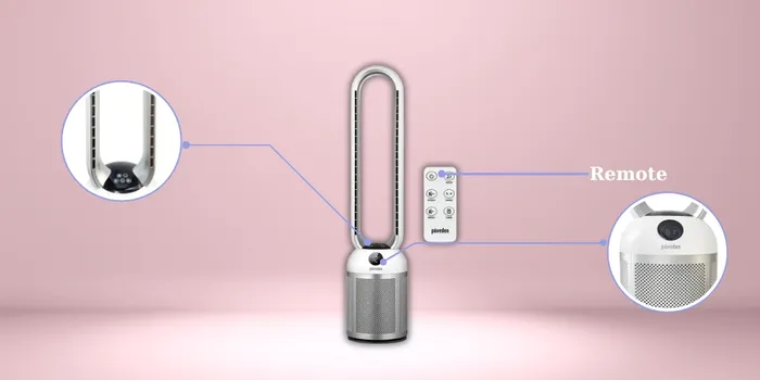 Điều khiển quạt PBF-307S-DC dễ dàng