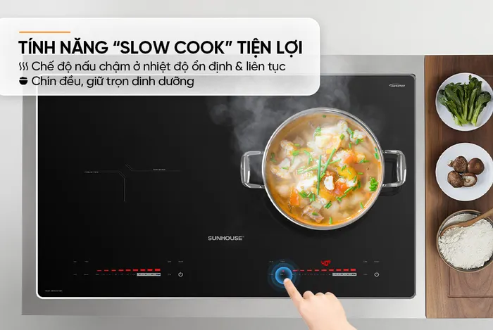 Tính năng nấu chậm Slow Cook