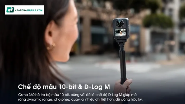 Các chế độ quay video và chụp ảnh linh hoạt.