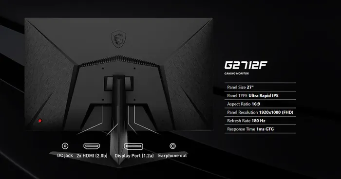 1x Display Port (1.2a), 2x HDMI (2.0b) và jack âm thanh.