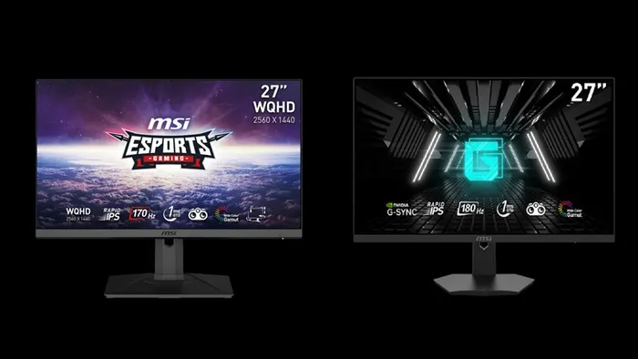 Màu sắc hiển thị nâng cao của màn hình MSI G274F và G272QPF