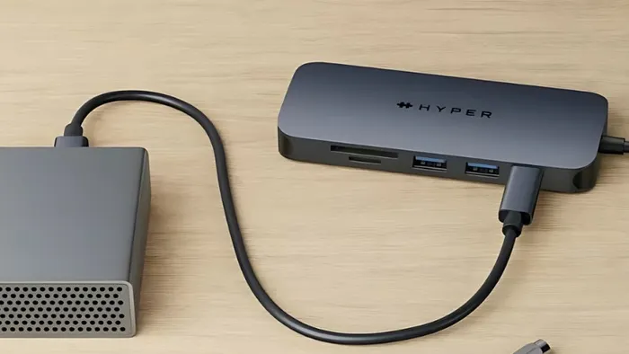 Cổng Gigabit ethernet tăng cường kết nối internet.