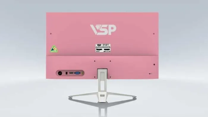 Mặt lưng phía sau của sản phẩm VSP V2408S Hồng