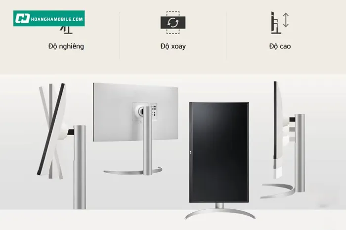 Kết nối linh hoạt với USB-C, HDMI và DisplayPort.