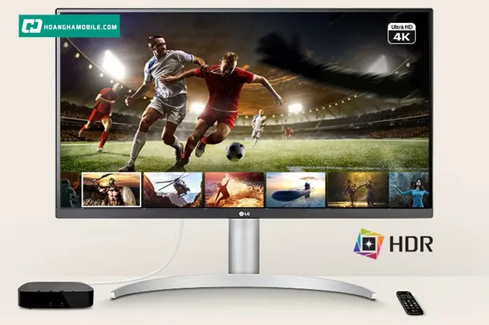 Trải nghiệm hình ảnh sống động với 4K UHD.