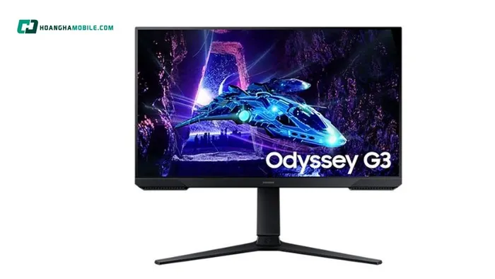 Màn hình Samsung Odyssey G3 G30D LS24DG302EEXXV sở hữu thiết kế hiện đại với kích thước 24 inch