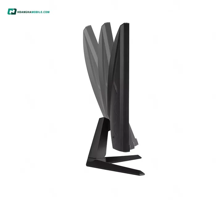 Màn hình ASUS TUF VG249QE5A sở hữu thiết kế đậm chất gaming với những đường nét sắc sảo, mạnh mẽ