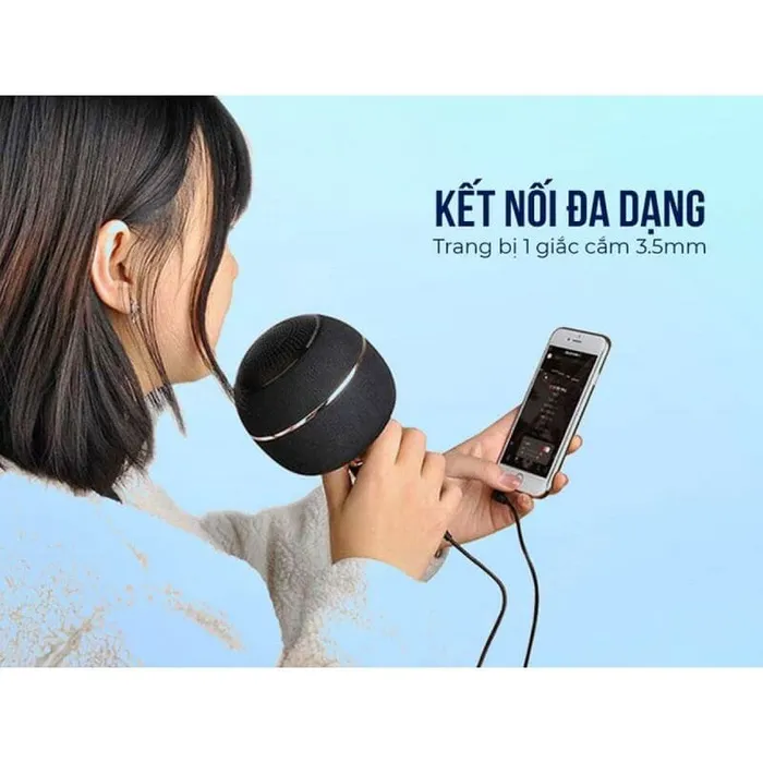 Kết nối không dây trên micro karaoke tích hợp loa Bluetooth Monster M97
