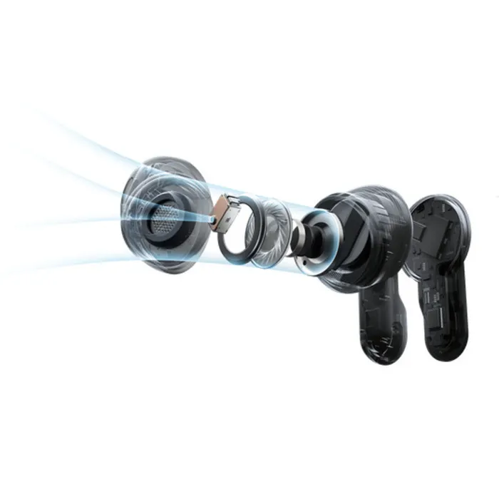 Đàm thoại rõ ràng với hệ thống 6 mic và thuật toán JBL Crystal AI trên tai nghe Bluetooth True Wireless JBL Tour Pro 3