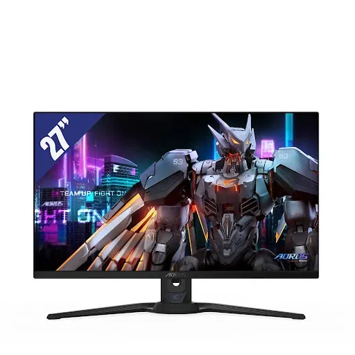 AORUS FO27Q5P mang đến hình ảnh sắc nét, màu sắc sống động với tấm nền QD-OLED.