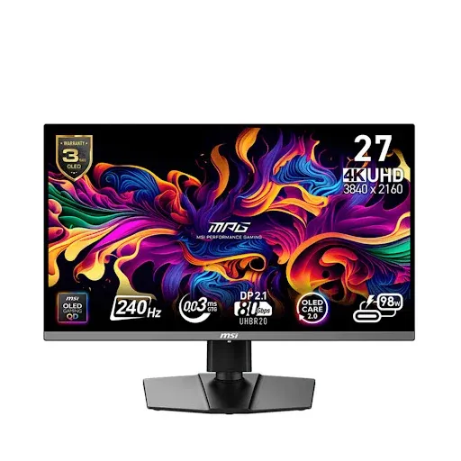 Độ phủ màu rộng và độ tương phản ấn tượng của màn hình MSI MPG 272URX