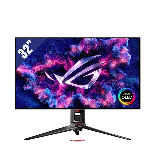 ROG Swift OLED PG32UCDP hiển thị hình ảnh 4K sắc nét và màu sắc sống động