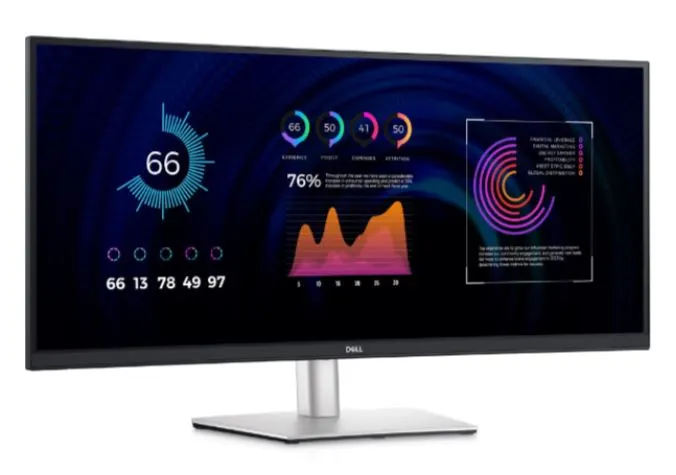 Màn Hình Cong Dell P3424WE (34 Inch)