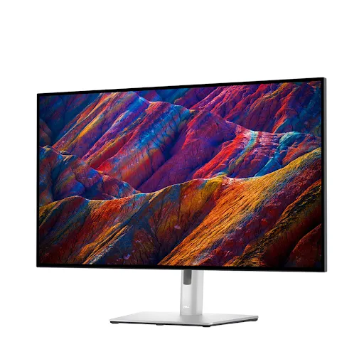 Màn hình Dell U3223QE với đa dạng cổng kết nối bao gồm USB-C