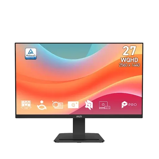 Thiết kế màn hình văn phòng MSI MP273Q E7 tối giản và hiện đại