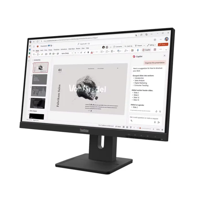 Màn hình Lenovo Think Vision E22-40 64C9MAR6VN (21.5Inch/ Full HD/ 4ms/ 100HZ/ 250cd/m2/ IPS/ Loa) 