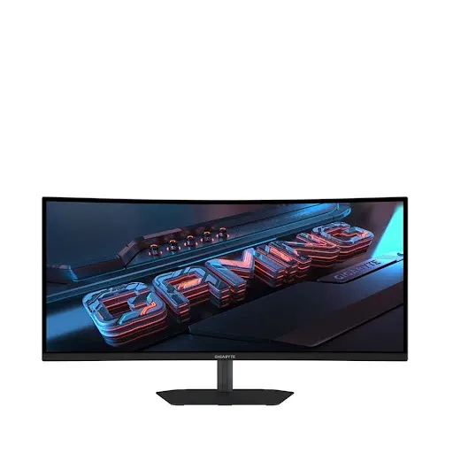 Thiết kế màn hình GIGABYTE G34WQC2 cong hiện đại, tối ưu không gian làm việc