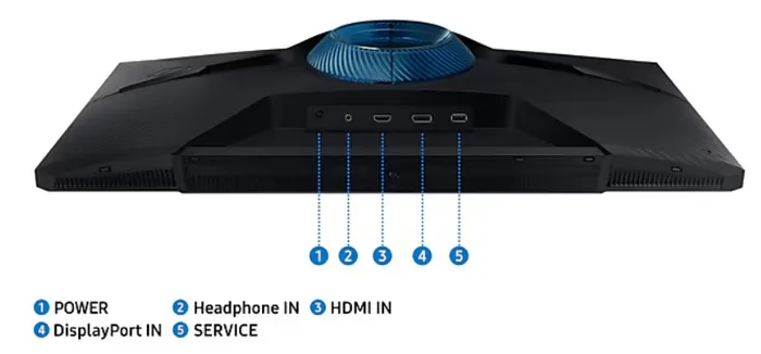 Màn hình gaming Samsung Odyssey G3 LS24DG302EEXXV (24.0Inch/ Full HD/ 1ms/ 180Hz/ 200cd/m2/ VA) 