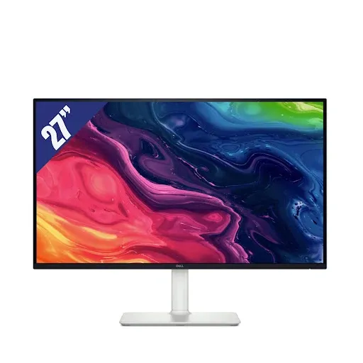 Màn hình DELL S2725QS hiển thị hình ảnh 4K sắc nét với tần số quét 120Hz.