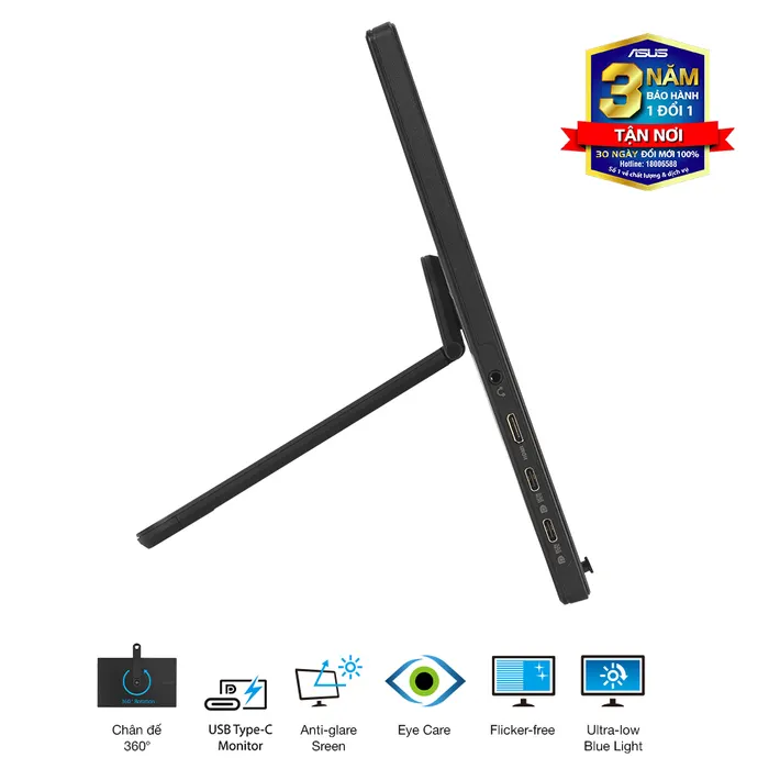 Màn hình di động Asus MB169CK (15.6Inch/ Full HD/ 5ms/ 250cd/m2/ IPS)