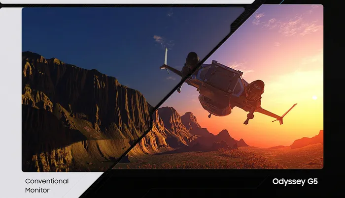 Màn hình Samsung Odyssey G5 LC34G55TWWEXXV 34Inch 165Hz 1Ms Curved VA