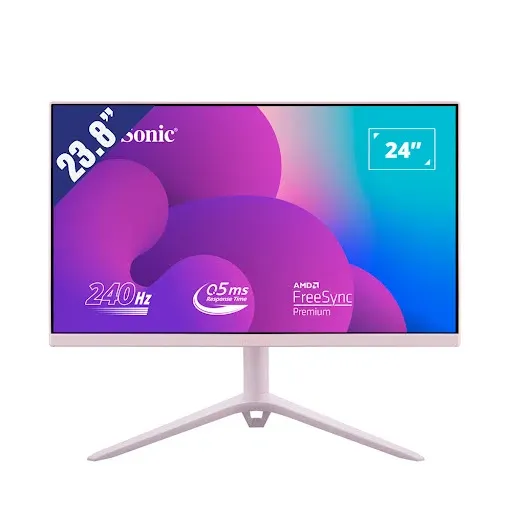 Màn hình ViewSonic Gaming VX2428AJ-PK với tấm nền IPS Full HD sắc nét