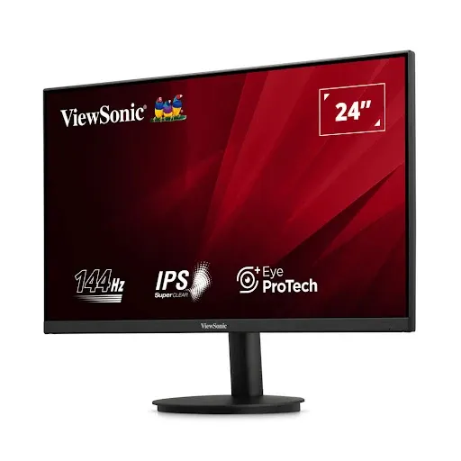 Cổng kết nối đa dạng trên màn hình Viewsonic VA24G1-H cho văn phòng