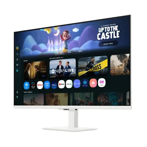Màn hình Samsung Smart M5 M50F trang bị cổng HDMI và USB-A đa dạng