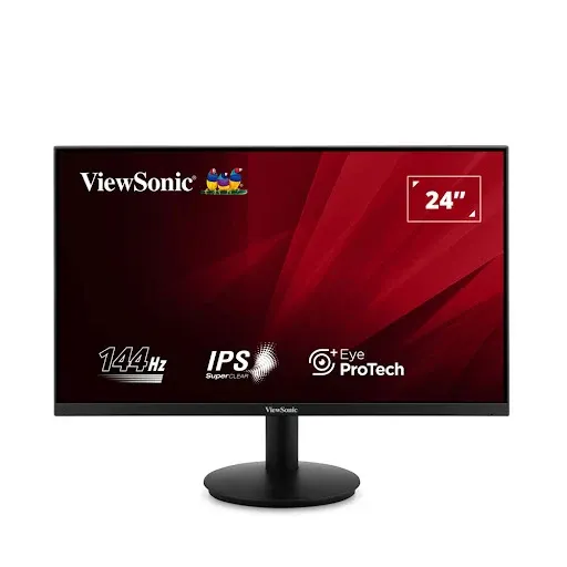 Thiết kế màn hình Viewsonic VA24G1-H mỏng nhẹ, tối ưu không gian làm việc