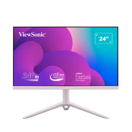 Thiết kế màu hồng cá tính của ViewSonic VX2428AJ-PK