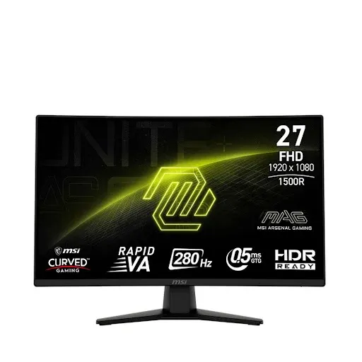 Tốc độ 280Hz và 0.5ms trên màn hình MSI MAG 274CXF mang lại lợi thế vượt trội trong game