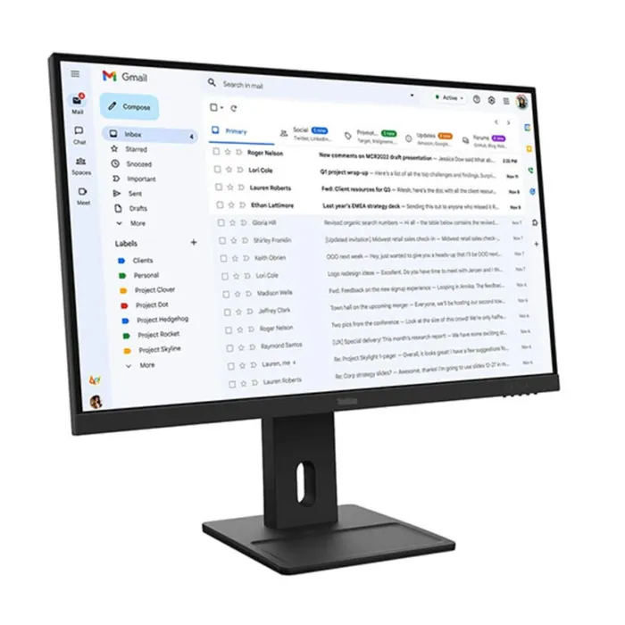 Màn hình Lenovo Think Vision E27-40 64BCMAR4VN (27Inch/ Full HD/ 4ms/ 100HZ/ 300cd/m2/ IPS/ Loa)