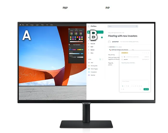 Màn hình đồ họa Samsung ViewFinity LS32B800PXEXXV
