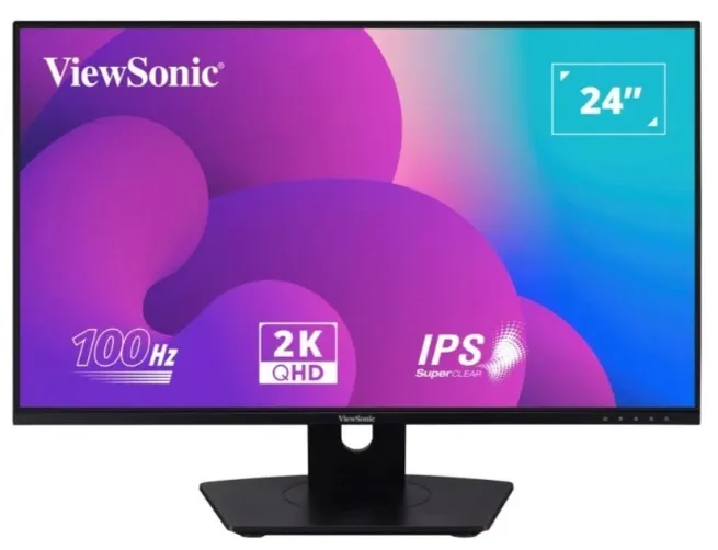 Màn hình đồ họa Viewsonic VX2480-2K-SHD-2 (23.8Inch/ 2K/ 4ms/ 100HZ/ 250cd/m2/ IPS) 