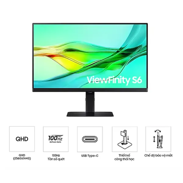 Màn hình đồ họa Samsung ViewFinity LS32D604UAEXXV