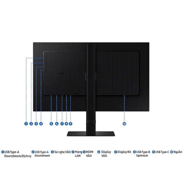 Màn hình đồ họa Samsung ViewFinity LS27D604UAEXXV
