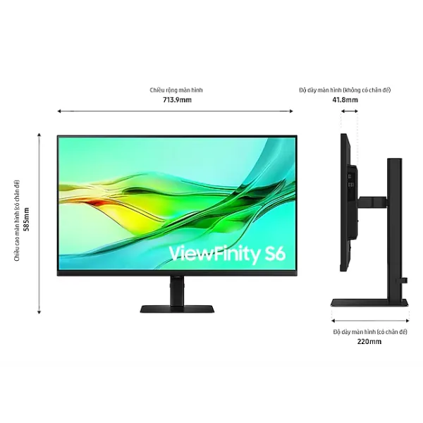 Màn hình đồ họa Samsung ViewFinity LS32D604UAEXXV