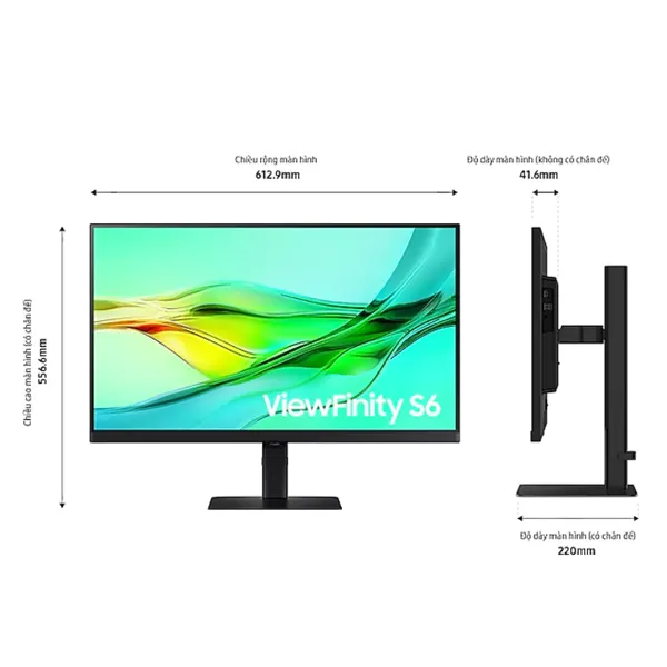 Màn hình đồ họa Samsung ViewFinity LS27D604UAEXXV
