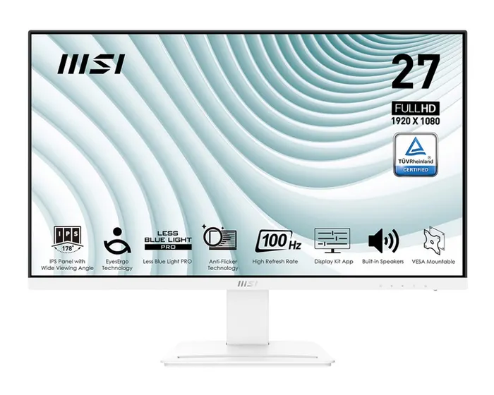 Màn hình cong MSI PRO MP273AW Trắng