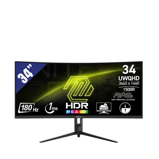 Màn hình cong MSI MAG 342CQR E2 mang đến trải nghiệm UWQHD sống động