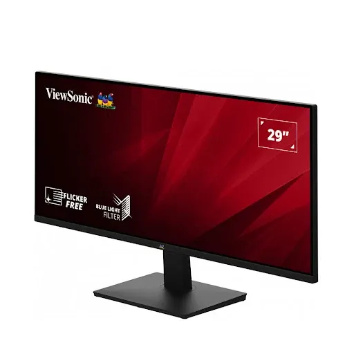 Các cổng kết nối HDMI và DisplayPort trên màn hình Viewsonic VA2932-MHD.