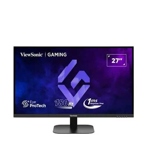 Thiết kế màn hình ViewSonic VX2757A-HD-PRO tối giản, hiện đại