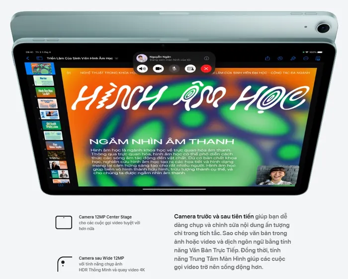 Máy tính bảng Apple IPad Air M3